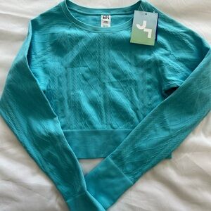 JoyLab cropped long-sleeved athletic top